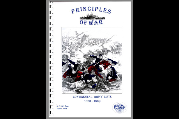 Principles of the War: CONTINENTAL Army List 1820-1869