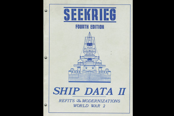 SEEKRIEG: SHIP DATA II 4th ED.