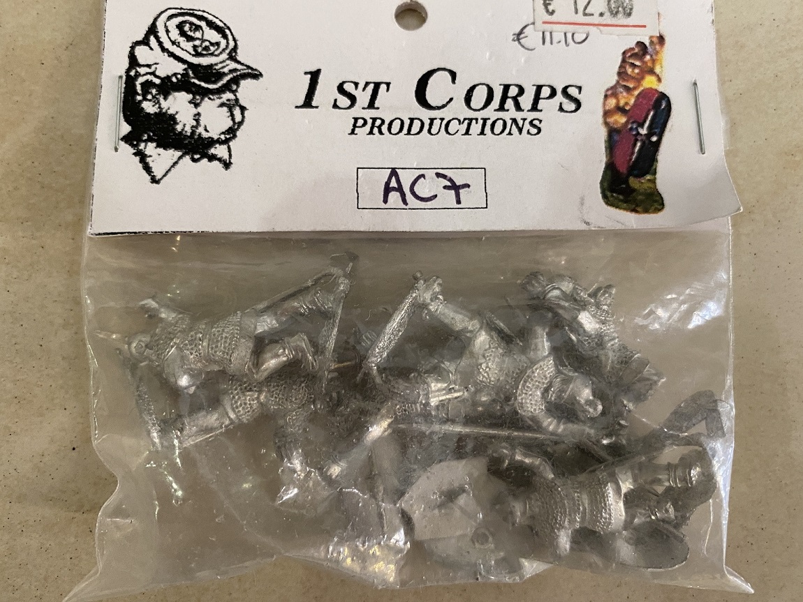 FIRST CORPS: AC07 CELTS WARRIORS ARMOURED THROWING LANCE